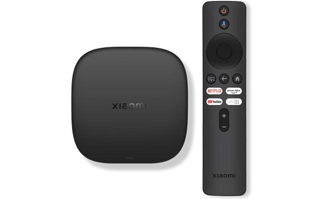 Xiaomi TV Box S 3rd Generation, 4K UHD image quality, Dolby Vision Cinema-grade visuals, Dolby Atmos & DTS X Premium cinematic audio, 6nm high-performance platform - Black